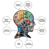 AQUARIUS DC Comics Puzzle Justice League (1000 Piece Jigsaw Puzzle) - Officially Licensed DC Comics Merchandise & Collectibles - Glare Free - Precision Fit - 20 x 27 Inches AQUARIUS