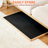 Gamenote 1500 Pieces Rotating Jigsaw Puzzle Table with Cover, Portable Large Puzzle Board with Drawer, Wooden Smooth Plateau Work Surface for Kids Family Game GAMENOTE