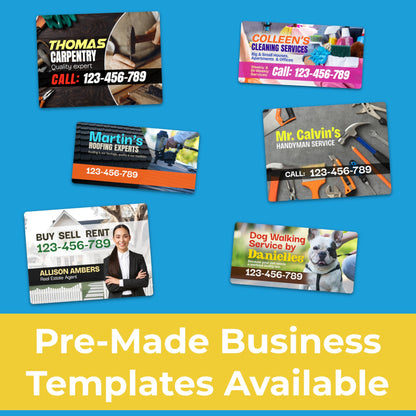 instMerch Custom Car Magnets — Custom Vehicle Magnetic Signs for Business Cars, Trucks, Vehicles — Magnetic Car Signs Customized with Your Full-Color Image, Text — Business Magnets for Trucks