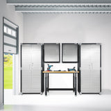 Seville Classics UltraHD 5-Piece Storage Cabinet System with Workbench Seville Classics