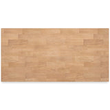 Signature Design by Ashley Gesthaven Contemporary Counter Height Dining Table with 3 Shelves and Trestle Base, Light Brown & Dark Brown Signature Design by Ashley