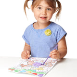 Melissa & Doug Paint with Water - Princess, 20 Perforated Pages with Spillproof Palettes Melissa & Doug