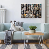 Pooping Dogs Puzzles 1000 Piece for Adults, Animal Jigsaw Puzzles 1000 Pieces, Funny Puppy Puzzles Prank Puzzle Dog Pooping BBOLDIN