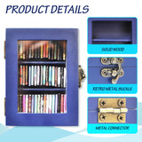 Anxiety Bookshelf Equipped with 60 Mini Books, Ornament Mini, Miniature Library,Miniature Bookshelf Decor,Brands Books,Dollhouse Bookcase Generic