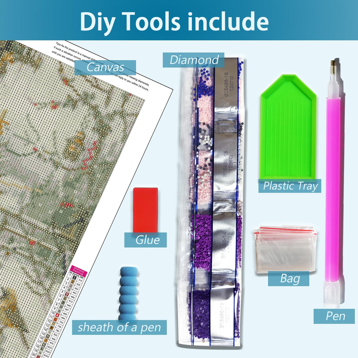 YQFCZDQ Christmas Diamond Art Kits for Adults,Winter Snow Landscape 5D Diamond Painting Kits for Adults Beginners,Birds DIY Full Round Drill Diamond Dots Gem Art Kits for Adult,Home Wall Decor 12x16in YQFCZDQ