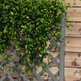 Outsunny Wooden Raised Garden Bed with Trellis, 46" Planter Box, to Grow Vegetables, Herbs, and Flowers for Backyard, Patio, Gray Outsunny