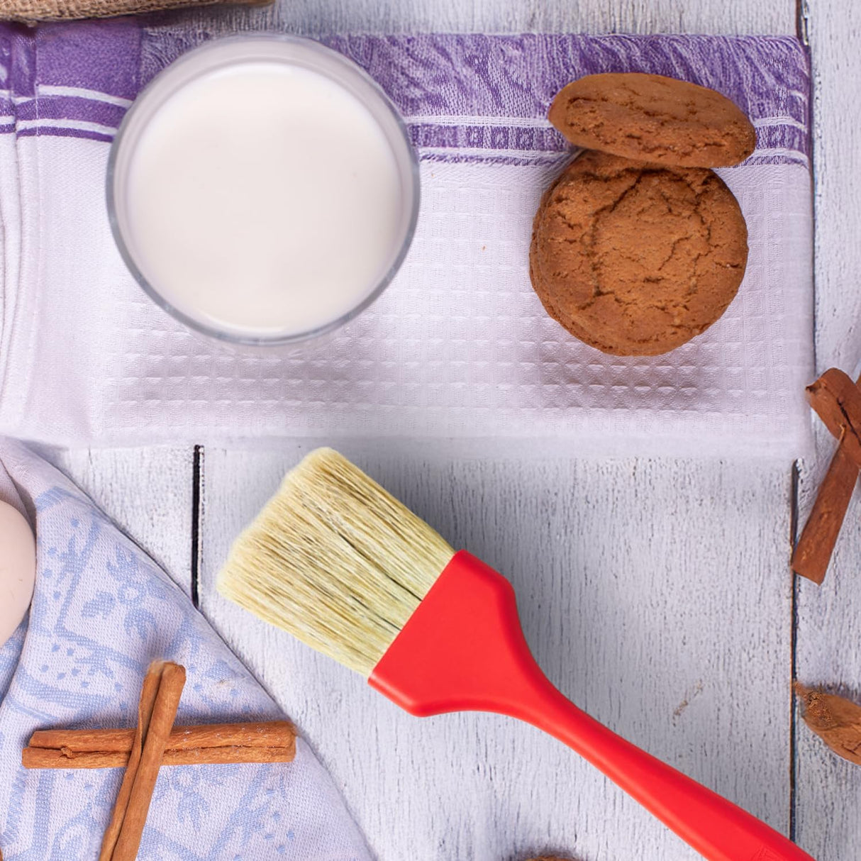 King Arthur Baking Company Professional Pastry Brush, Natural Boar Bristles, 2-Inch King Arthur