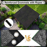 Shade&Beyond 18' X 20' Shade Cloth with Grommets, 40% Sun Shade Net for Outdoor, Patio, Pergola, Greenhouse and Plant Black GN4001, (We Make Customized Size) Shade&Beyond