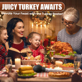 OLESBUR Premium Turkey Basters for Cooking – Baster Syringe for Hot Liquids – Meat and Food Injector – Essential Thanksgiving Cooking Tool – Turkey Baster Large with Cleaning Brush(Black) OLESBUR