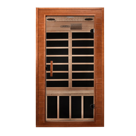 Dynamic Avila DYN-6103-01 Elite Ultra Low EMF (Under 3 MG) FAR Infrared Sauna - Curb Side Delivery