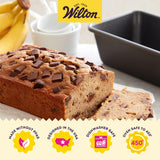 Wilton Advance Select Premium Non-Stick Bread Loaf Pan, 9.25 x 5.25 Inches, Steel, Silver Wilton