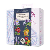 DIAMOND ART CLUB Classic Flower Mini Dazzles, Fun DIY Diamond Painting Kit for Adults, Diamond Art Canvas for Beginners, 4" x 6" (Pack of 6) DIAMOND ART CLUB