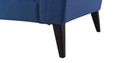 Jennifer Taylor Home Ramsey Camelback Sofa, Dark Sapphire Blue Jennifer Taylor Home
