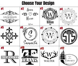 Customized Bamboo Square Coaster Set of 4 with Holder, Engraved Drink Custom Coasters – Wedding, Birthday, Anniversary, Dad, Mother, Corporate Gift JDS