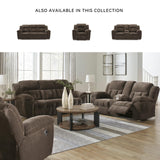 Signature Design by Ashley Frohn Modern Manual Reclining Sofa, Dark Brown Signature Design by Ashley