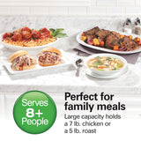 Hamilton Beach Portable 7 Quart Programmable Slow Cooker with Three Temperature Settings, Lid Latch Strap for Easy Travel, Dishwasher Safe Crock, Black (33474G) Hamilton Beach