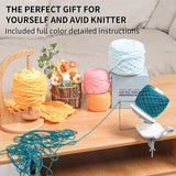 SPEENSUN Yarn Winder, Yarn Ball Winder, Easy-to-Install Efficiently Yarn Cake Winder Make Neat 3.5 oz Yarn Cake with Lower Noise, Yarn Winder for Crocheting for Crochet and Knitting Enthusiasts SPEENSUN