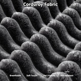 ovios 104" Cloud Sectional Couch with L-Shape Chaise,Modern Modular Sofa with Deep Seat, Upholstered Couches for Living Room Bedroom,No Assembly Required, Grey (Plush Corduroy Fabric) ovios