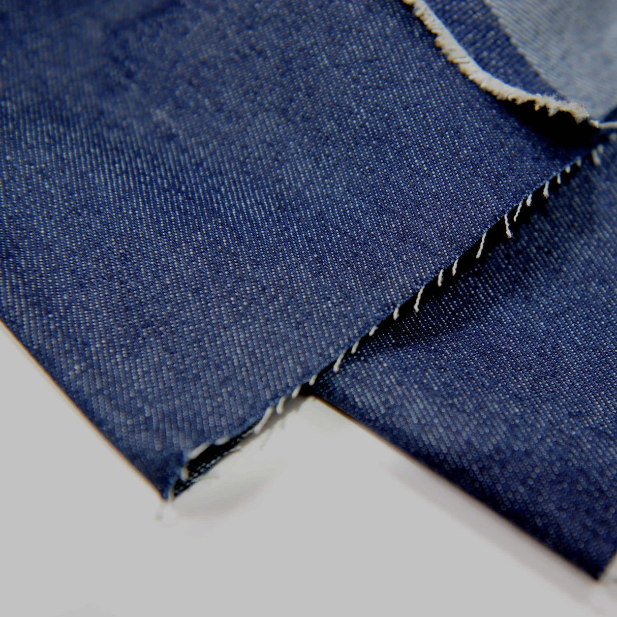 Denim 9 OZ.Indigo Washed of Deep Col 100% Cotton Fabric 62' ' Wide by The Yard(Deep-Indigo), Light-indigo WoodArtSupply