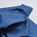 Indigo Blue 4.8 oz 100% Cotton Denim Chambray Fabric,56 Inches Wide, by The Yard WoodArtSupply