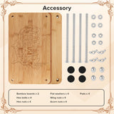 SCITROFACTORY 22PCS Book Binding Press Kits, Premium Book Binding Kit with Bone Folder, Press, and Supplies - Complete Bookbinding Set for DIY Projects and Repair SCITROFACTORY