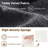 Korser Modular Sectional Couch with L-Shape Chaise, Modern Boneless Cloud Couch for Living Room, Sofa Bed with Deep Seat, No Assembly, Sleeper Sofa for Living Room, Bedroom, and Apartment Korser