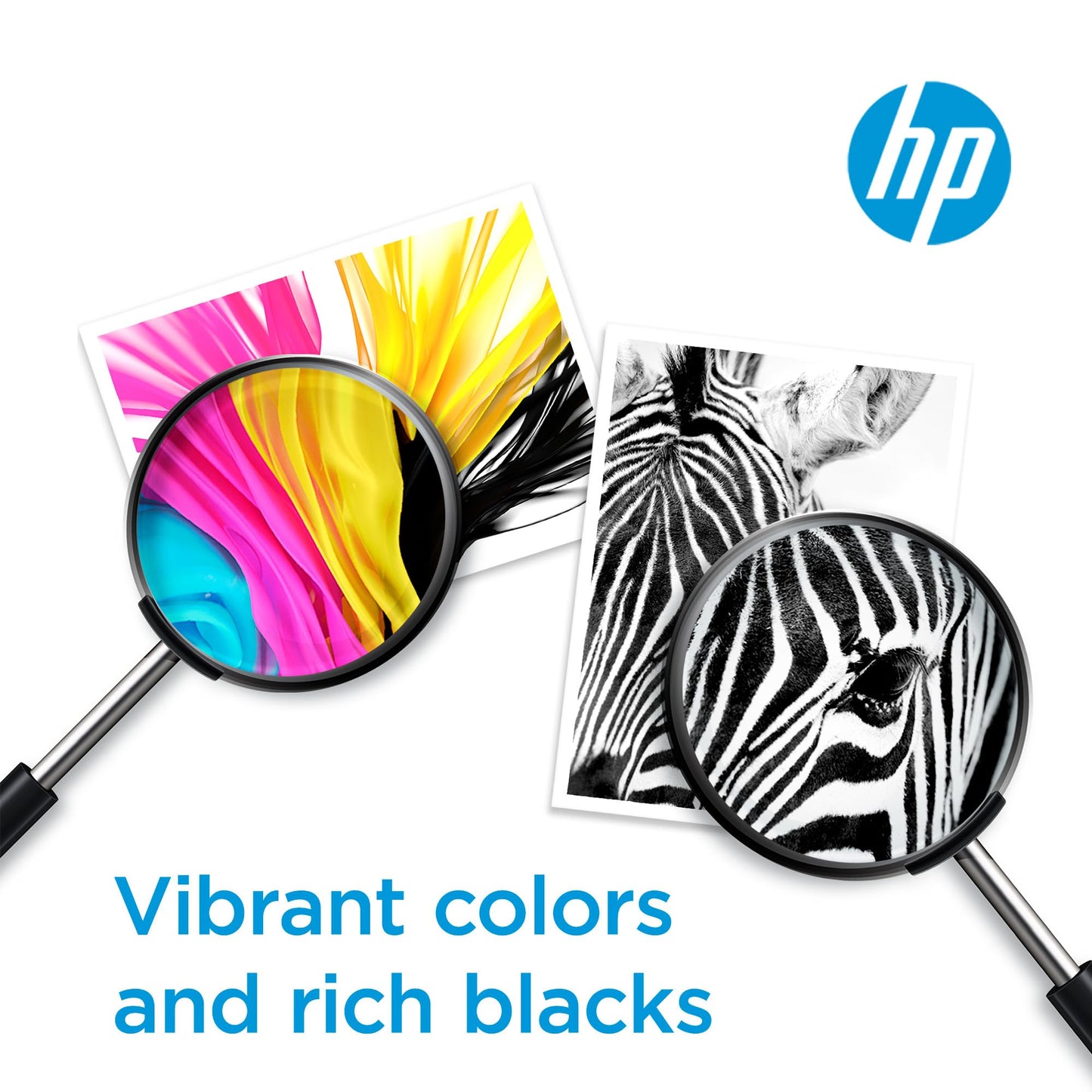 HP 65 Black/Tri-color Ink Cartridges (2-pack) | Works with HP AMP 100 Series, HP DeskJet 2600, 3700 Series, HP ENVY 5000 Series | Eligible for Instant Ink | T0A36AN