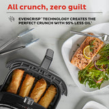 Instant Pot Vortex Plus 4QT Air Fryer, Custom Program Options, 6-in-1 Functions Crisps, Broils, Roasts, Dehydrates, Bakes, Reheats, 100+ In-App Recipes, from the Makers of Instant Pot, Stainless Steel Instant Pot