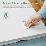 ALL4JIG 1500 Pieces Rotating Plastic Puzzle Board with 6 Sliding Drawers and Protective Cover, 360° Lazy Susan Design, 34.25"x26.38" Portable Spinning Puzzle Table for Adults, Ideal Gift for Mum ALL4JIG