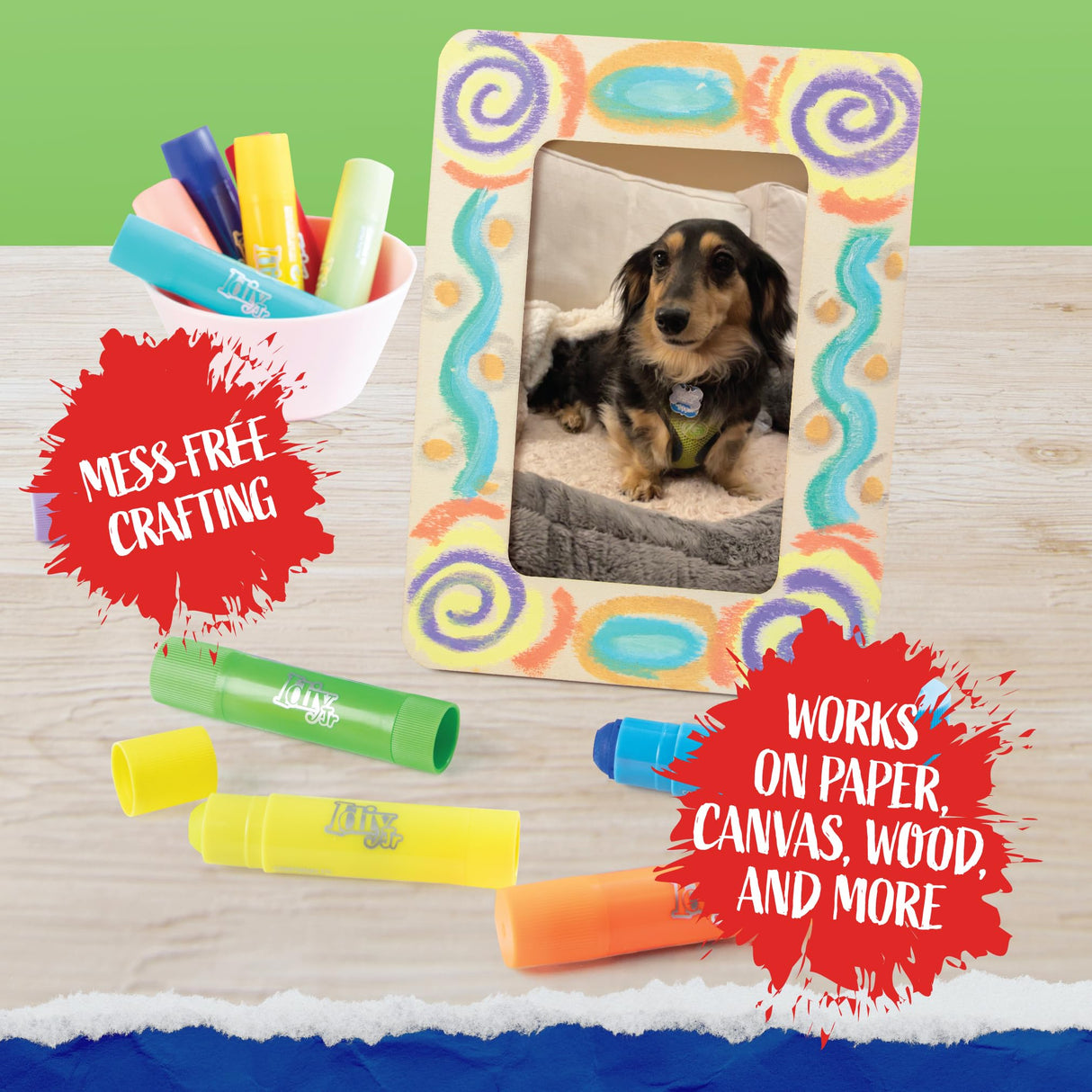 Idiy Tempera Paint Sticks (30 Vibrant Colors) -For All Classroom Back to School Supplies Arts & Crafts Projects, Draw & Paint on Wood, Paper, Ceramic, Canvas! Quick Dry, Non-Toxic,Mess Free Idiy