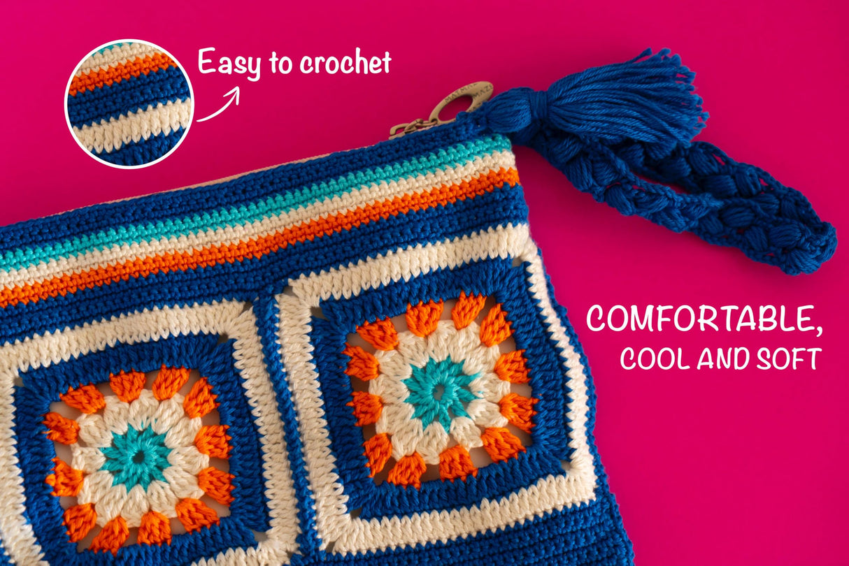 Cotton Yarn - 100% Cotton Yarn for Crocheting and Knitting, Mercerized Cotton Amigurumi Yarn Fine-Sport 2 1.76 oz (50g) / 136 Yrds (125 m) 2 Skeins - Baby Pink KECHE