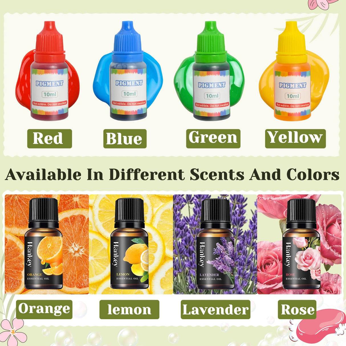 JUYRLE Bath Bomb Making Kit- 23Pcs DIY Bath Bombs for Women, Make Your Own SPA Products, Soap Making Kit with Stainless Steel Molds, Bath Foam, Bath & Bathing Shower Accessories Gifts for Girls Women JUYRLE