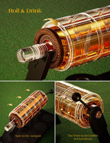 Slot Whiskey Decanter Sets for Men, Kollea 50.7 Oz Whiskey Decanter Set with 4 Dice Glasses, Casino Style Decanter for Bourbon, Gifts for Men Dad, Him, Boyfriend, Guy, Birthday, Anniversary, Valentine Kollea