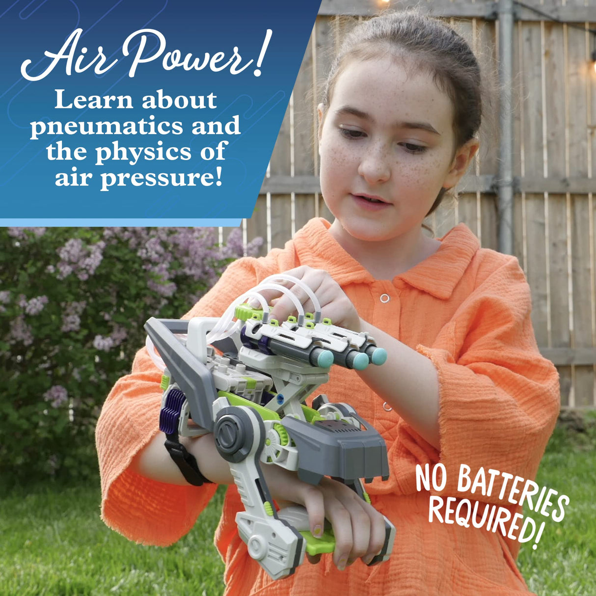 Thames & Kosmos Ultra Bionic Blaster STEM Experiment Kit | Construct a Robotic Foam Dart Blasting Glove | Challenging Build, Learn About Mechanical Technology & Engineering Thames & Kosmos