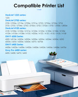 TECKKIN 67XL Ink Cartridge Remanufactured Replacement for HP Ink 67 67XL Works for HP DeskJet 2700 2700e 2755e 2755 4155e 4155 Envy 6055e 6455e 6400 6055 Envy Pro 6452 6458 6475 Printer (Black,Color) TECKKIN