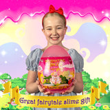 GirlZone Princess Slime Kit - 42-Piece Apple-Scented DIY Slime Making Set with Activator, Heart Containers & Add-Ins - Gift for Girls Ages 7+ GirlZone