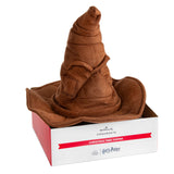 Hallmark Christmas Tree Topper, Hogwarts Sorting Hat Tree Topper, Harry Potter Decoration, Hogwarts School of Witchcraft and Wizardry, Brown Hallmark