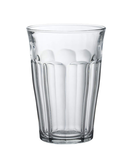 Duralex Tempered Glass, Made In France Picardie Clear Tumbler, Set of 6, 12.62 oz. Duralex