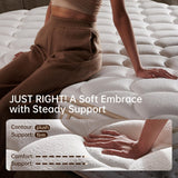 OFFTR z Queen Mattress 12 Inch Mattress Queen Size in a Box,Superior Hybrid Mattress with Memory Foam for Extra Lumbar Support,100 Night Trial,Maximum Support,Zoned Spring (12 Inch, Queen) OFFTR z