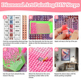 MAXBYE Phoenix Bird Diamonds Painting Kits for Adults, Diamond Art Painting for Adults Beginners, 5D DIY Crystal Gem Art Painting with Diamonds Arts for Wall Decor 12x16in, White Bird with Blue Wings MAXBYE