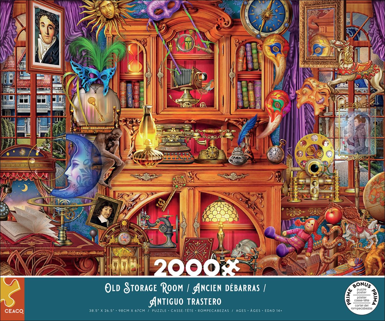 Ceaco - Ciro Marchetti - Old Storage Room - 2000 Piece Jigsaw Puzzle