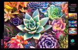 Buffalo Games - James Mertke - Simple Succulent - 1000 Piece Jigsaw Puzzle For Adults - High Quality Challenging Puzzle Perfect for Game Nights - Finished Puzzle Size is 26.75 x 19.75 Buffalo Games