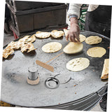 MERRYHAPY 1 Set Pancake Fruit Tool Dough Spreader Oil Brush for Cooking Dough Baking Scraper Crepe Spreader Stick Bbq Oil Mop Pancake Grease Brush Bbq Oil Brush Crepe Spreader Tool Cloth MERRYHAPY