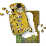 Trefl The Kiss - Gustav Klimt 200 Jigsaw Puzzle Wood Craft Irregular Shapes, 5 Special Puzzles, Famous Paintings and Artists, Creative Fun for Adults and Children from 9 Years Old Trefl