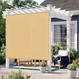 LOVE STORY Shade Cloth 3/6/8/10/12/20FT Sun Shade Cloth with Grommets Pergola Shade Cover 95% UV Protection for Patio Outdoor, 10x12 FT Sand LOVE STORY