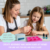 Innovative Ginger DIY Macaron Soap Making Craft Kit for Kids, Teens, and Adults - Fun, Easy, Creative - Large Soap - Perfect Birthday & Holiday Gift - Unique, Mess-Free, All-in-One Kit (Macaron) Innovative Ginger