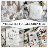 White Cardstock 8.5 x 11"Inch, 80lb Cardstock Paper, 30 Sheets Card Stock Paper 8.5 x 11 White, Heavy Thick Cardstocks Printer Papers for Invitations, Menus, Weddings, DIY Cards, Scrapbooking. Manilaus