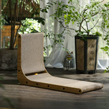 FUKUMARU Cat Scratcher, 26.8 Inch L Shape Cat Scratch Pad Wall Mounted, Cat Scratching Cardboard with Ball Toy for Indoor Cats, Large Size FUKUMARU