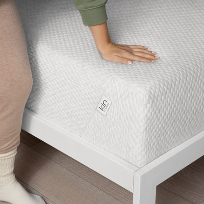 Kin By Tuft & Needle Medium Firm 10" Cal King Adaptive Foam Mattress in a Box, Cooling Pressure Relief, Balanced Support, 100 Night Trial, Fiberglass Free, CertiPUR-US, 10-Year Limited Warranty