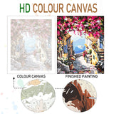 Amphol Paint by Number for Adults, Acrylic Easy Paint by Numbers for Adults Beginner, DIY Painting by Numbers for Gift Home Wall Decor 16”W x 20”L Amphol